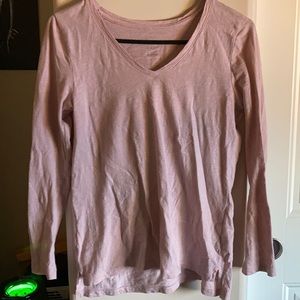 Blush colored long sleeve